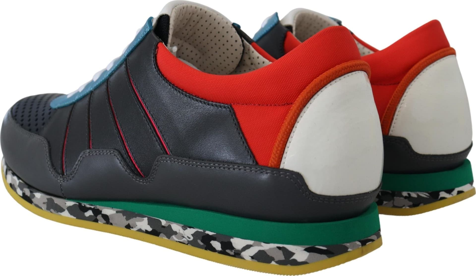 Dolce & Gabbana Multicolor Sport Low Top Shoes Sneakers - 4
