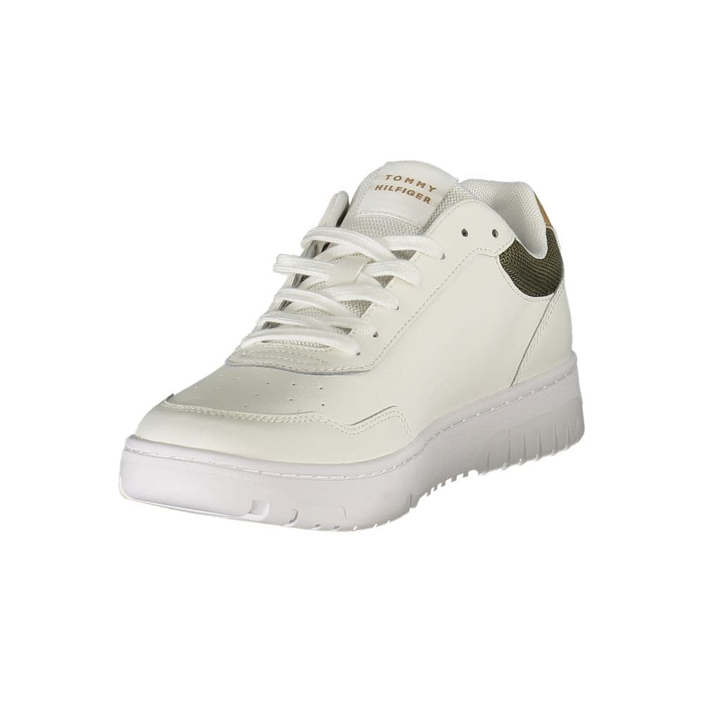 Tommy Hilfiger White Polyester Men Sneaker - 3