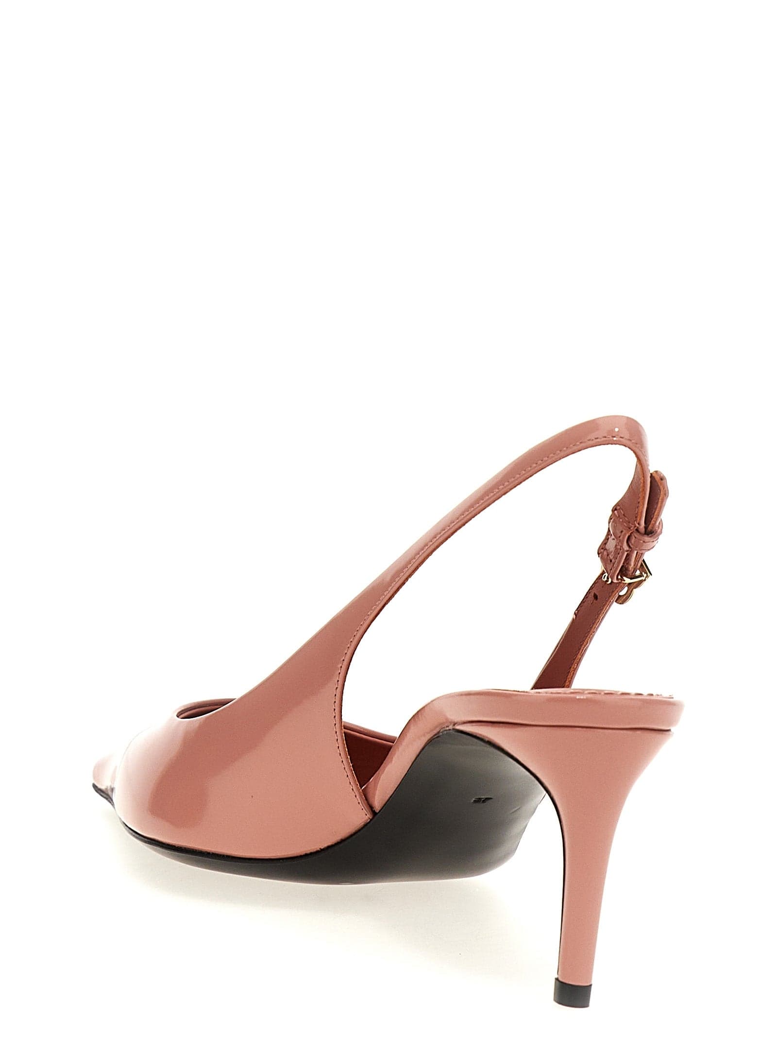 Dolce & Gabbana Multicolor Calfskin Mid Heel Pumps - 3