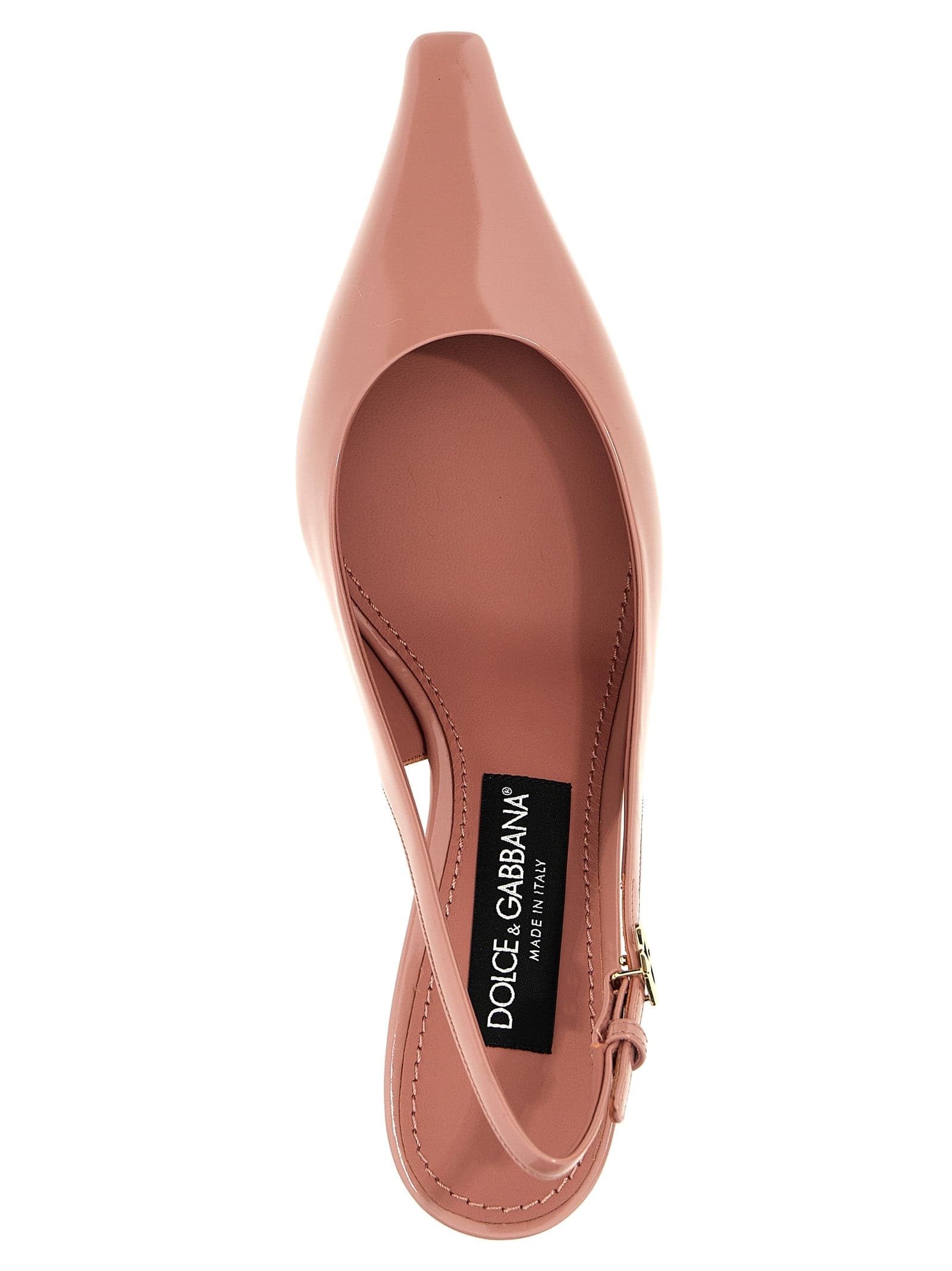 Dolce & Gabbana Multicolor Calfskin Mid Heel Pumps - 4
