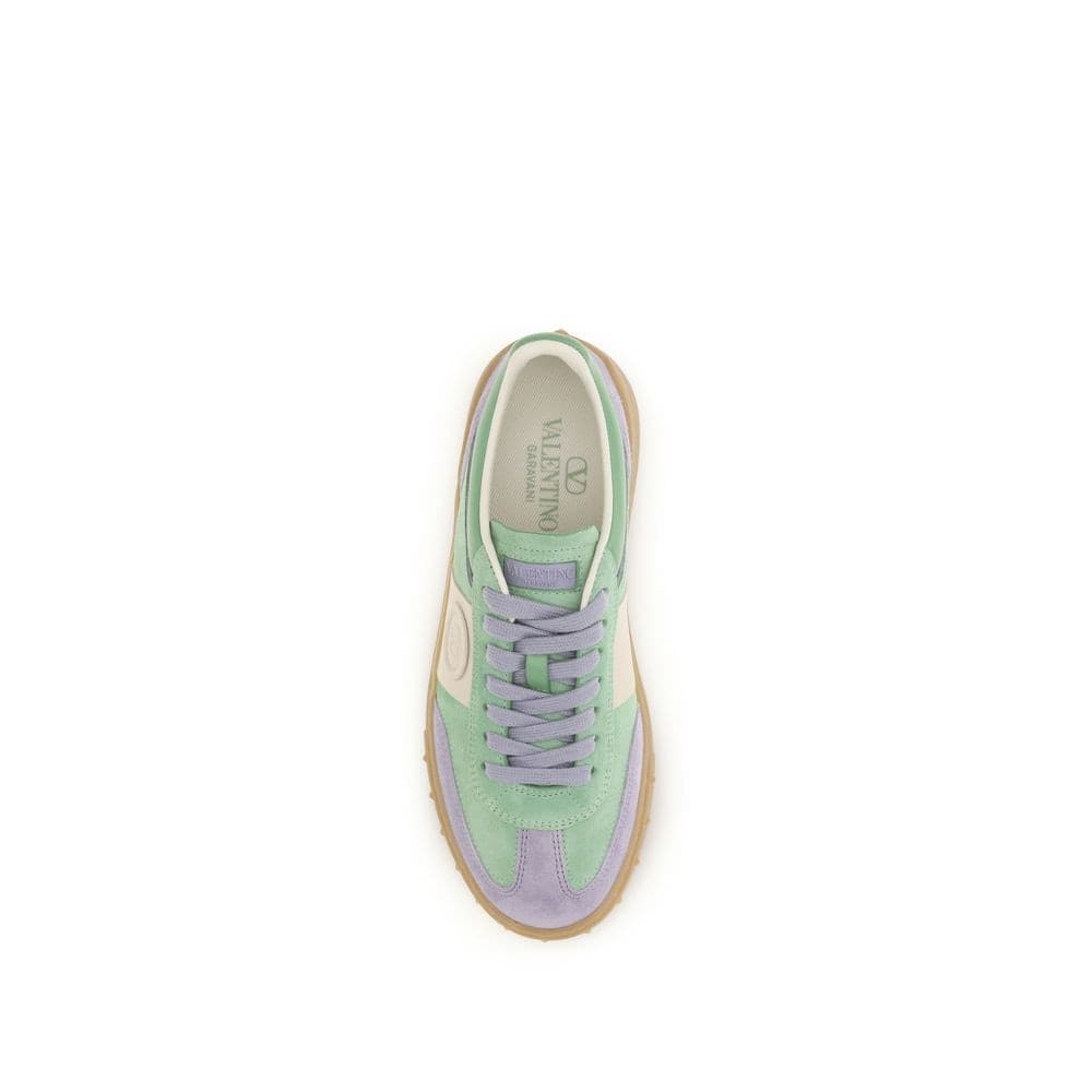 Valentino Garavani Multicolor Calf Leather Bos Taurus Low Top Sneakers - 4