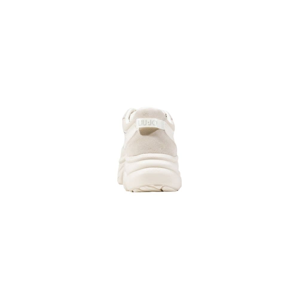 Liu Jo White Artificial Leather Chunky Sneakers - 4
