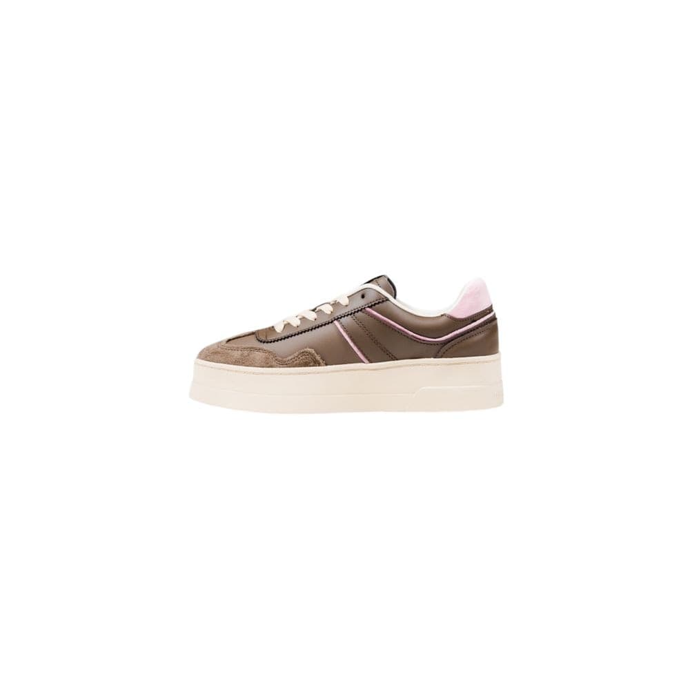 Tommy Hilfiger Jeans Brown Artificial Leather Sneakers - 3