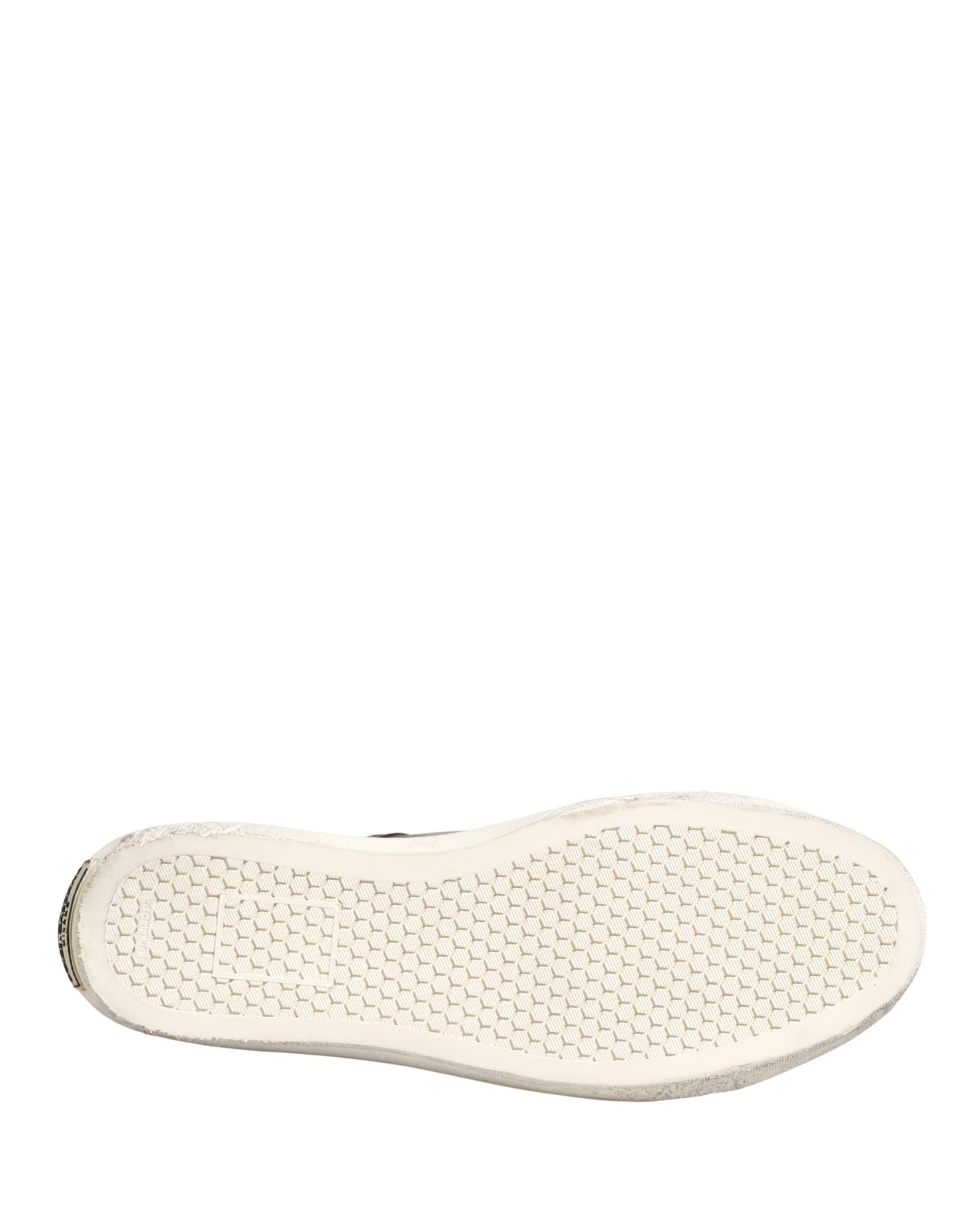 Dolce & Gabbana Black White Canvas Logo Mid Top Sneakers Shoes - 8