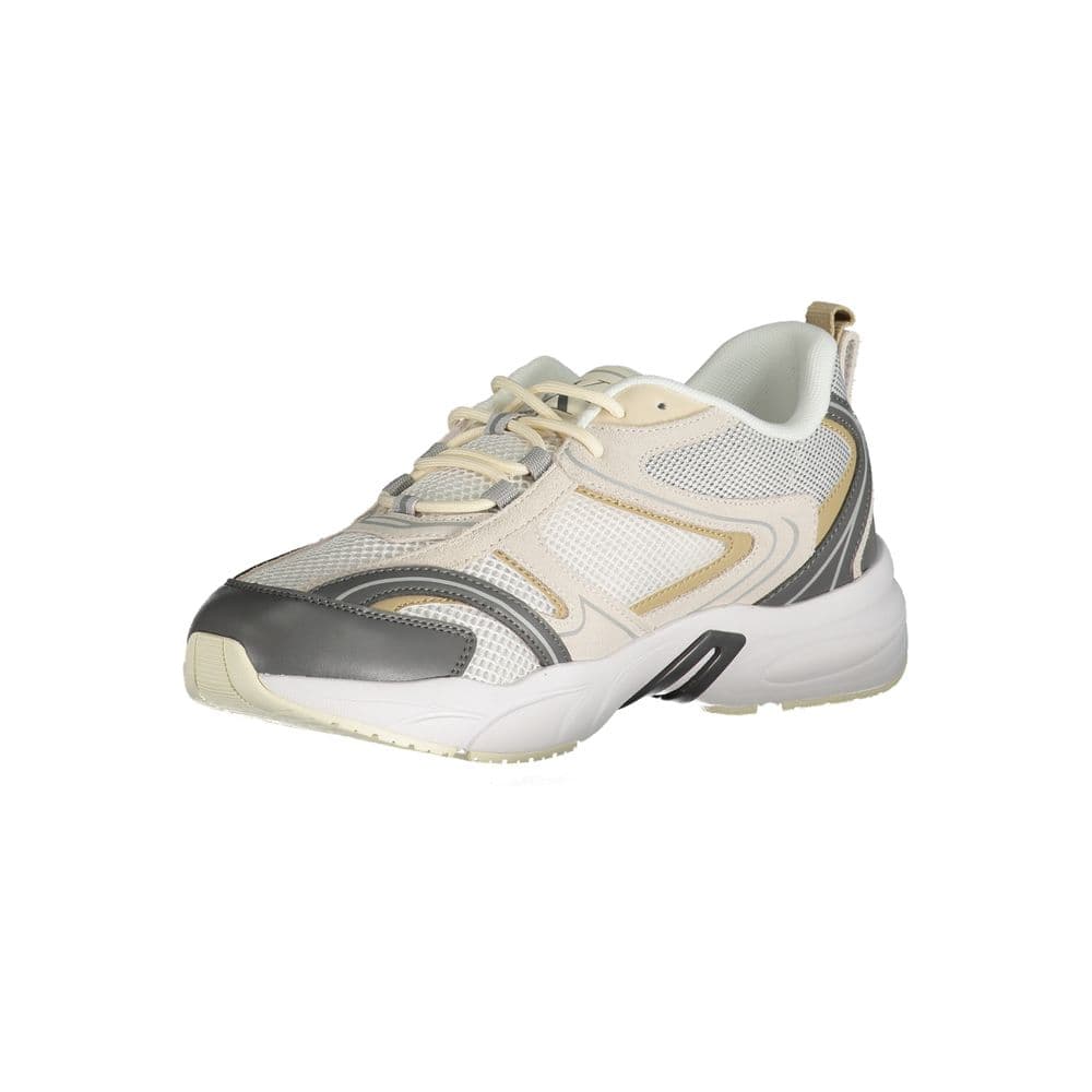 Calvin Klein Beige Polyurethane Men Sneaker - 3