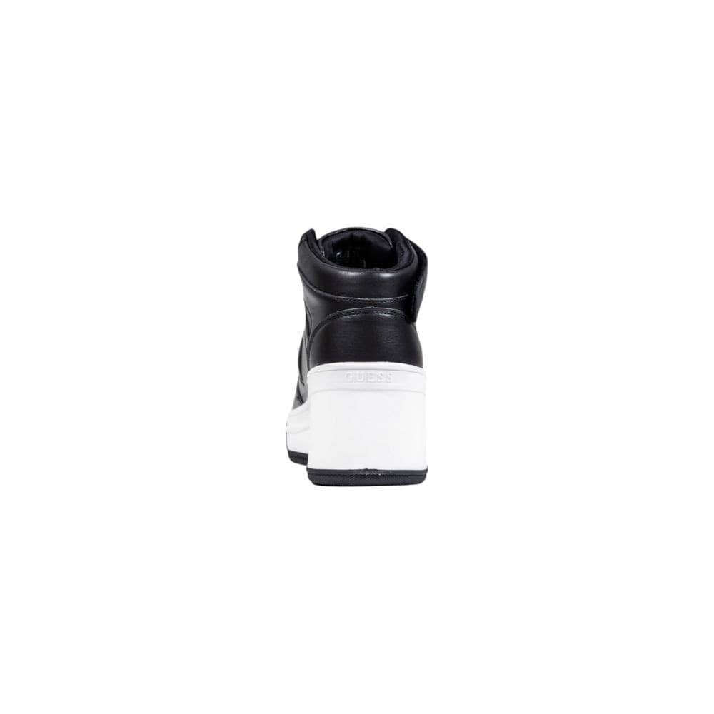 Guess Black Polyethylene Platform Sneakers - 4