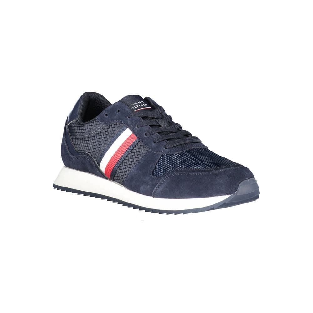Tommy Hilfiger Blue Polyester Men Sneaker - 3