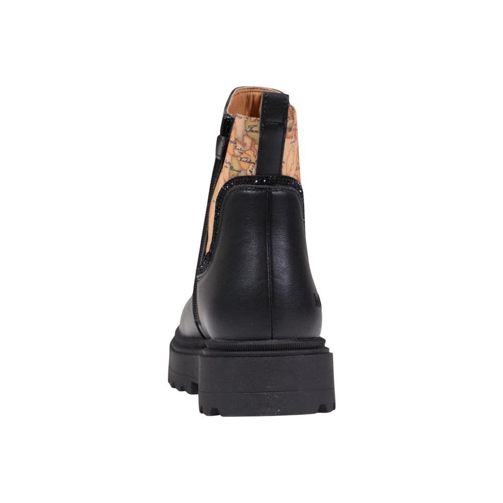 Alviero Martini Prima Classe Black Polyethylene Ankle Boots - 4