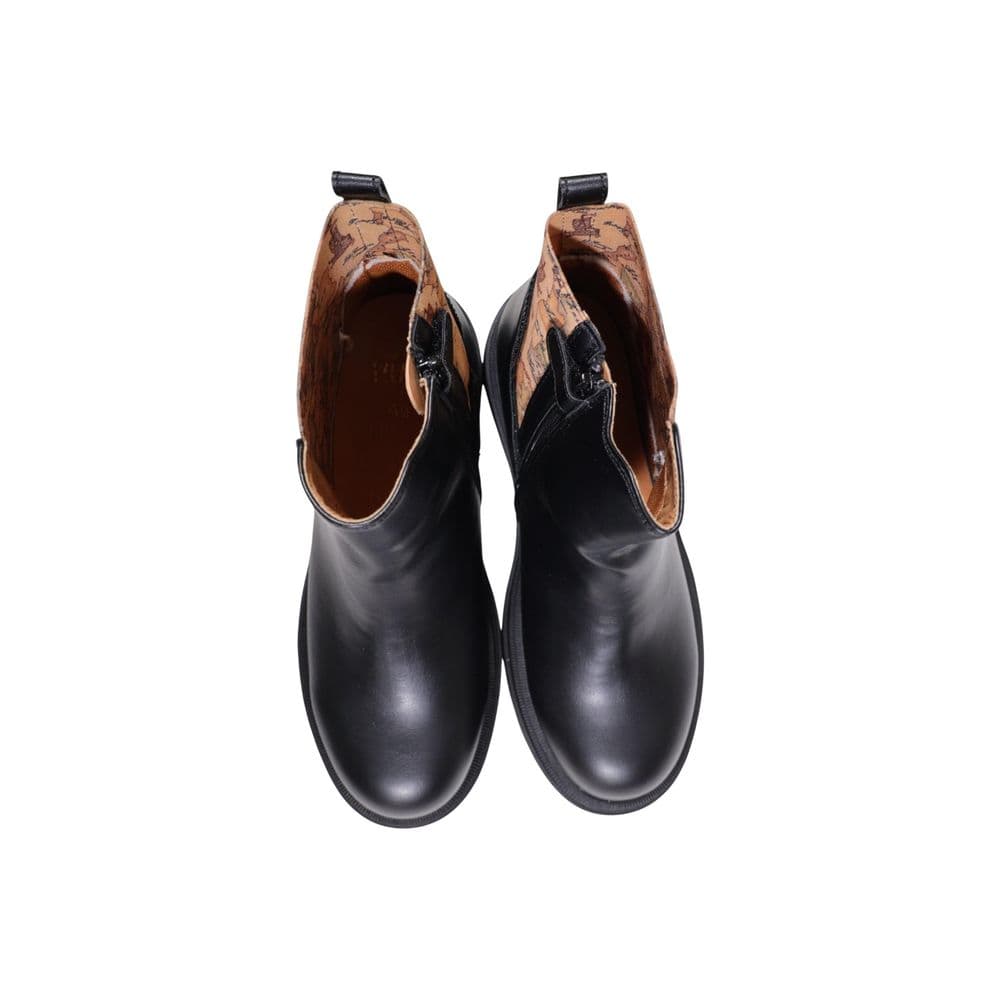 Alviero Martini Prima Classe Black Polyethylene Ankle Boots - 5