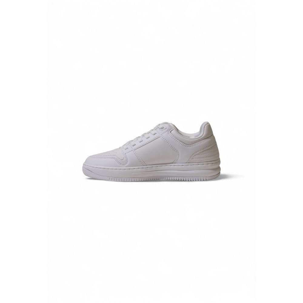 EA7 Emporio Armani White Polyester Athletic Sneakers - 3