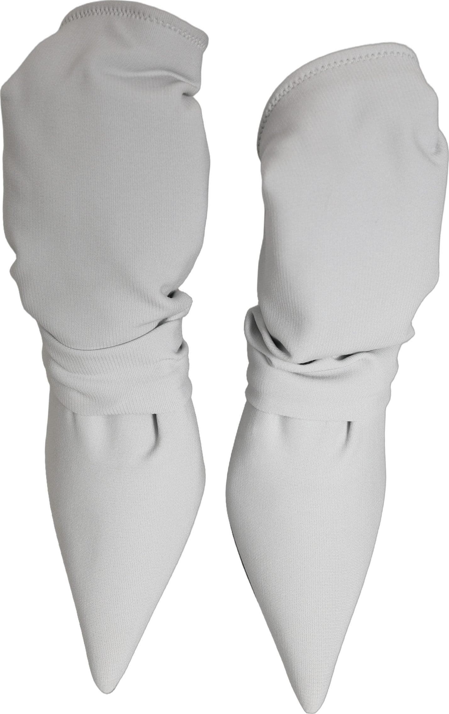 Dolce & Gabbana Gray Stretch Socks Heels Ankle Boots Shoes - 8