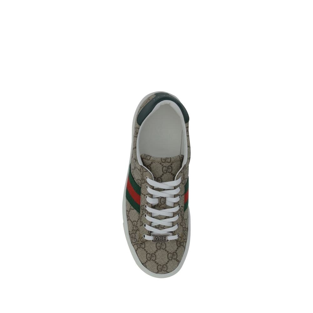 Gucci Multicolor Fabric Platform Sneakers - 4