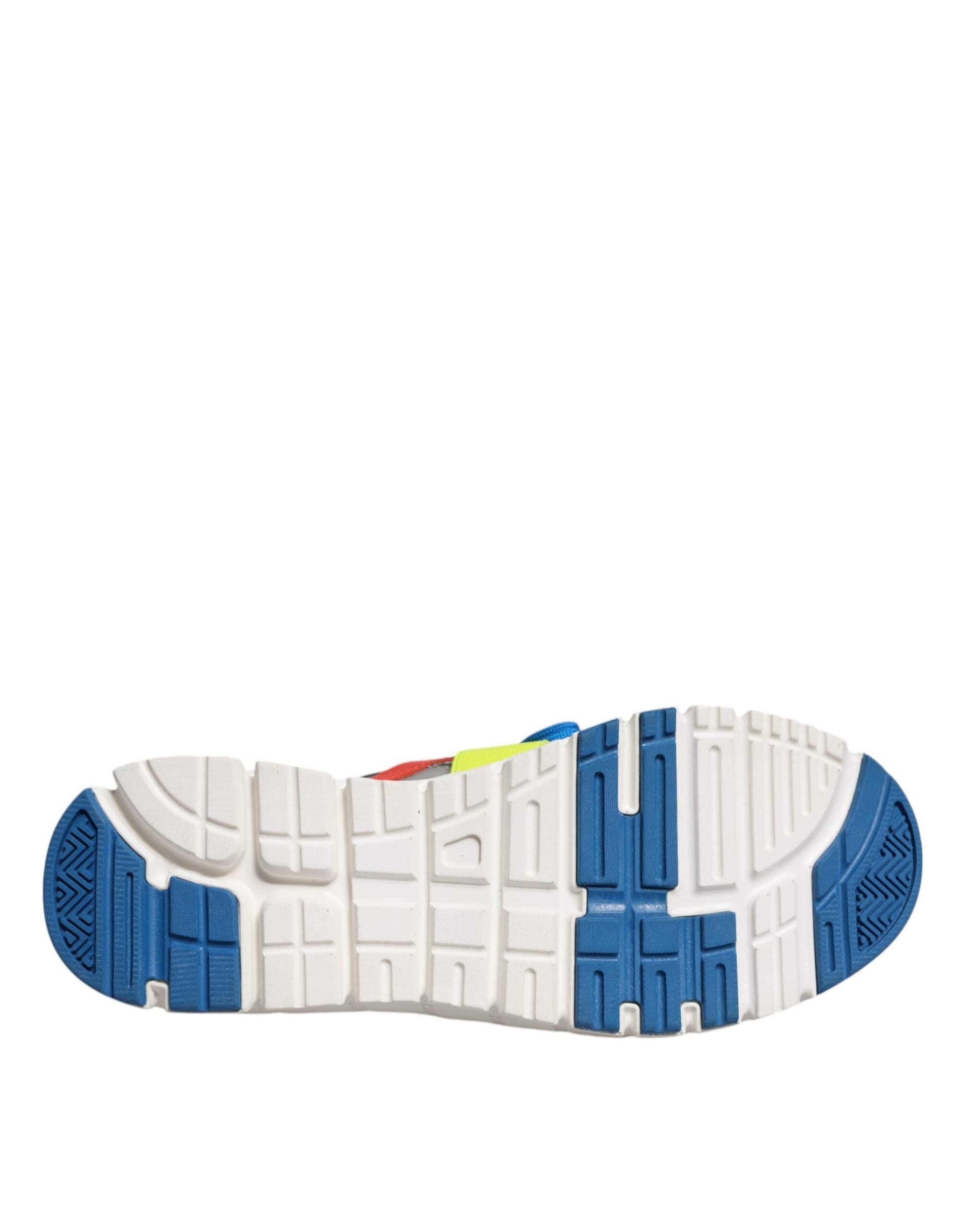 Dolce & Gabbana Multicolor Leather Suede Low Top Sneakers Shoes - 7