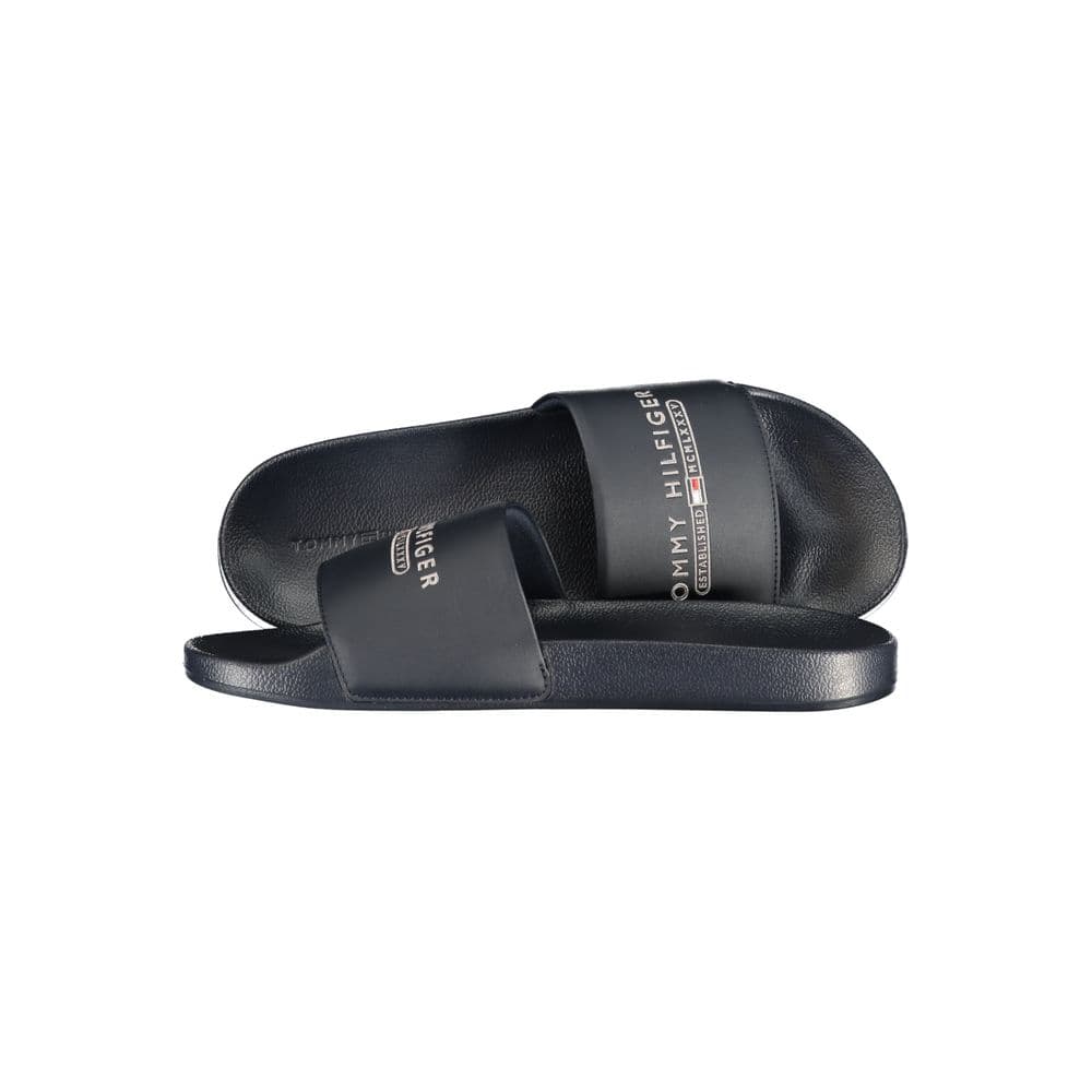 Tommy Hilfiger Blue Polyurethane Men Slipper - 3