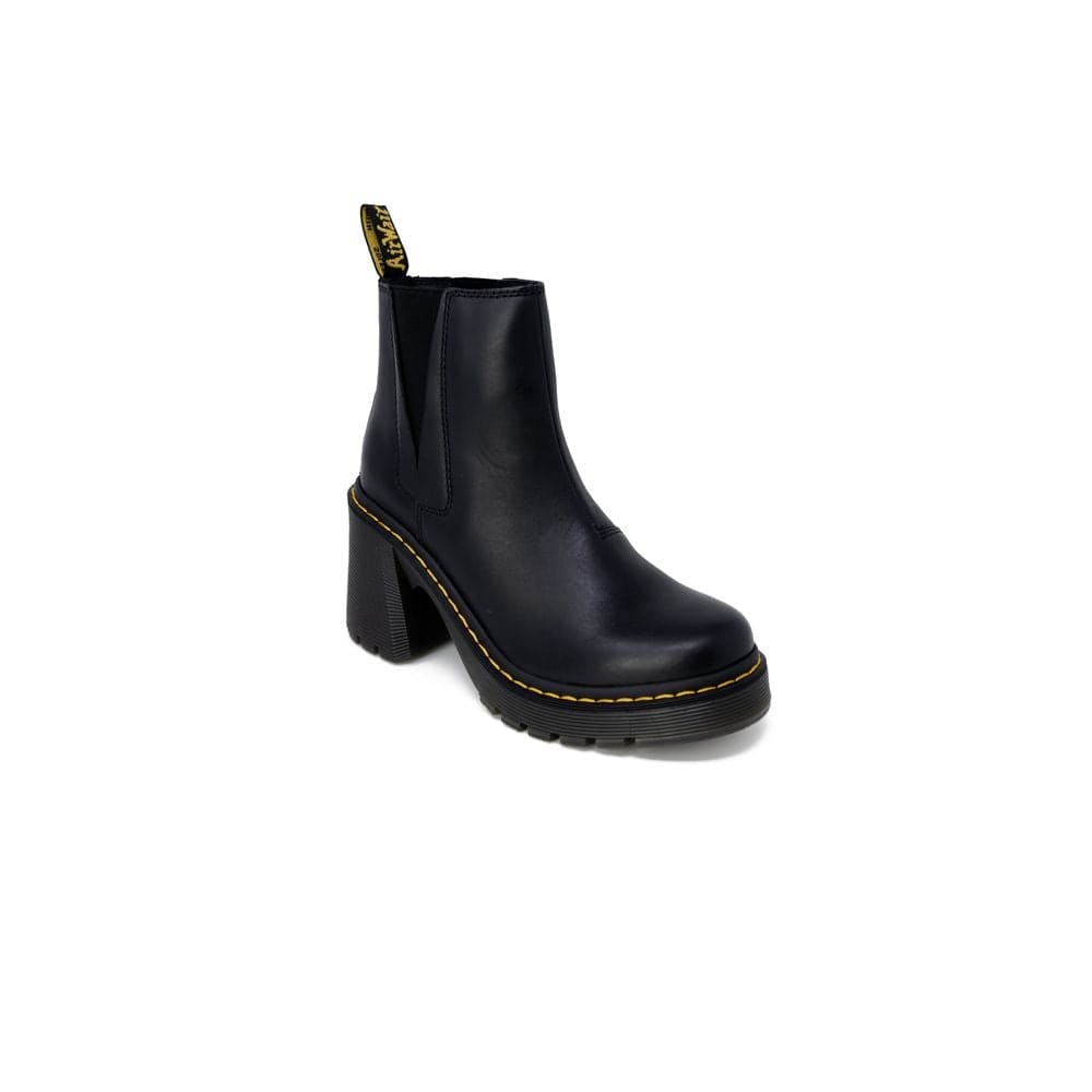 Dr. Martens Black Leather High Heel Pumps - 2
