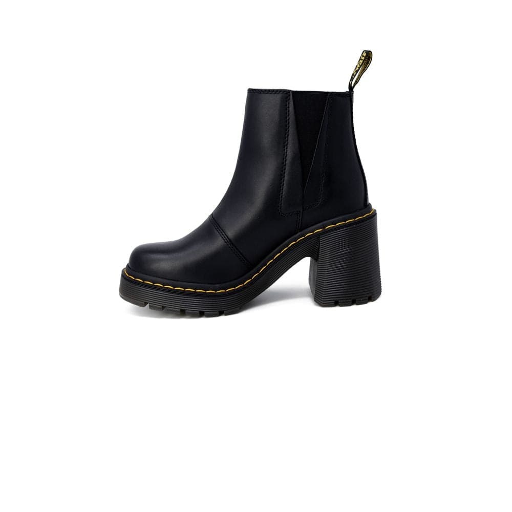 Dr. Martens Black Leather High Heel Pumps - 3