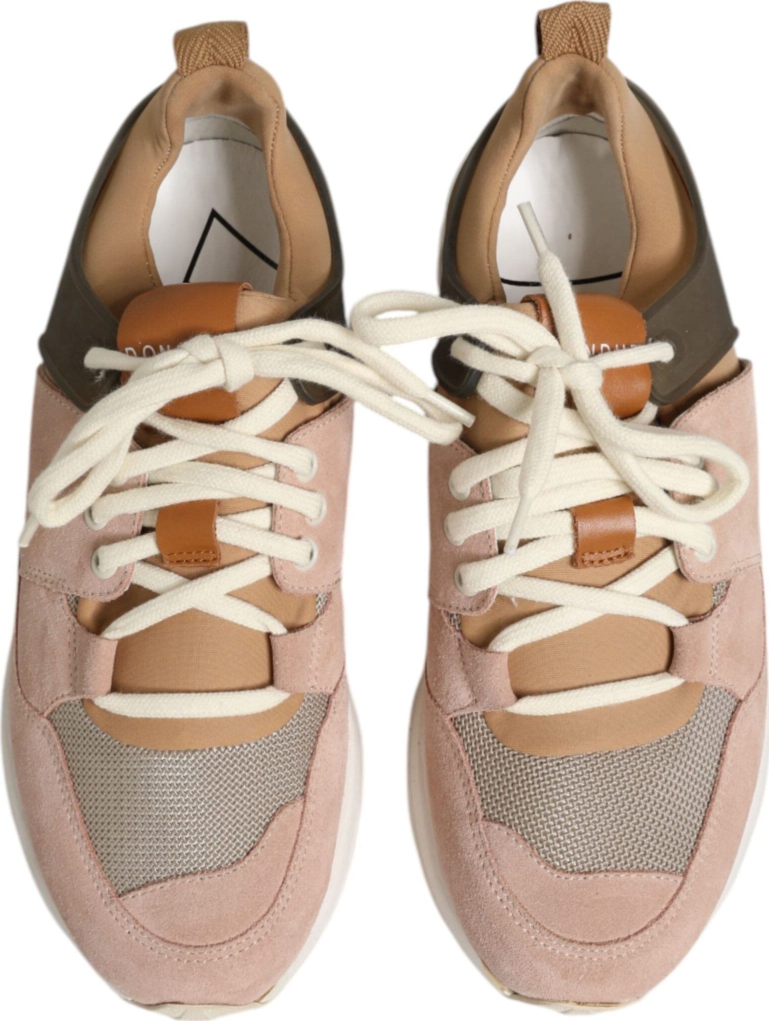 Dondup Multicolor Suede Low Top Women Sneakers Shoes - 2