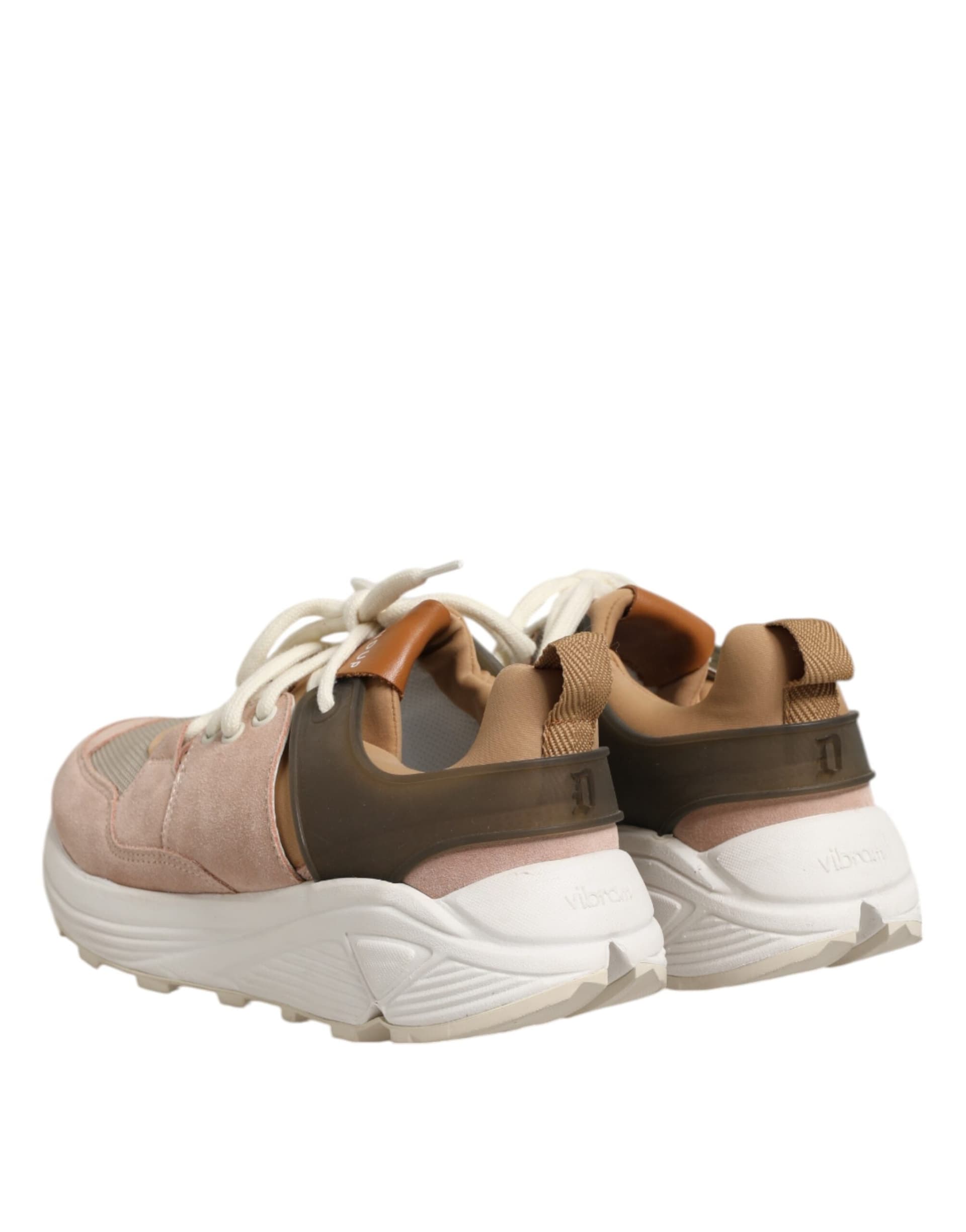 Dondup Multicolor Suede Low Top Women Sneakers Shoes - 4