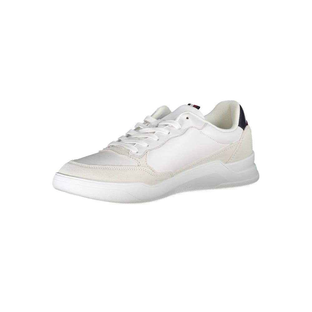 Tommy Hilfiger White Leather Men Sneaker - 2