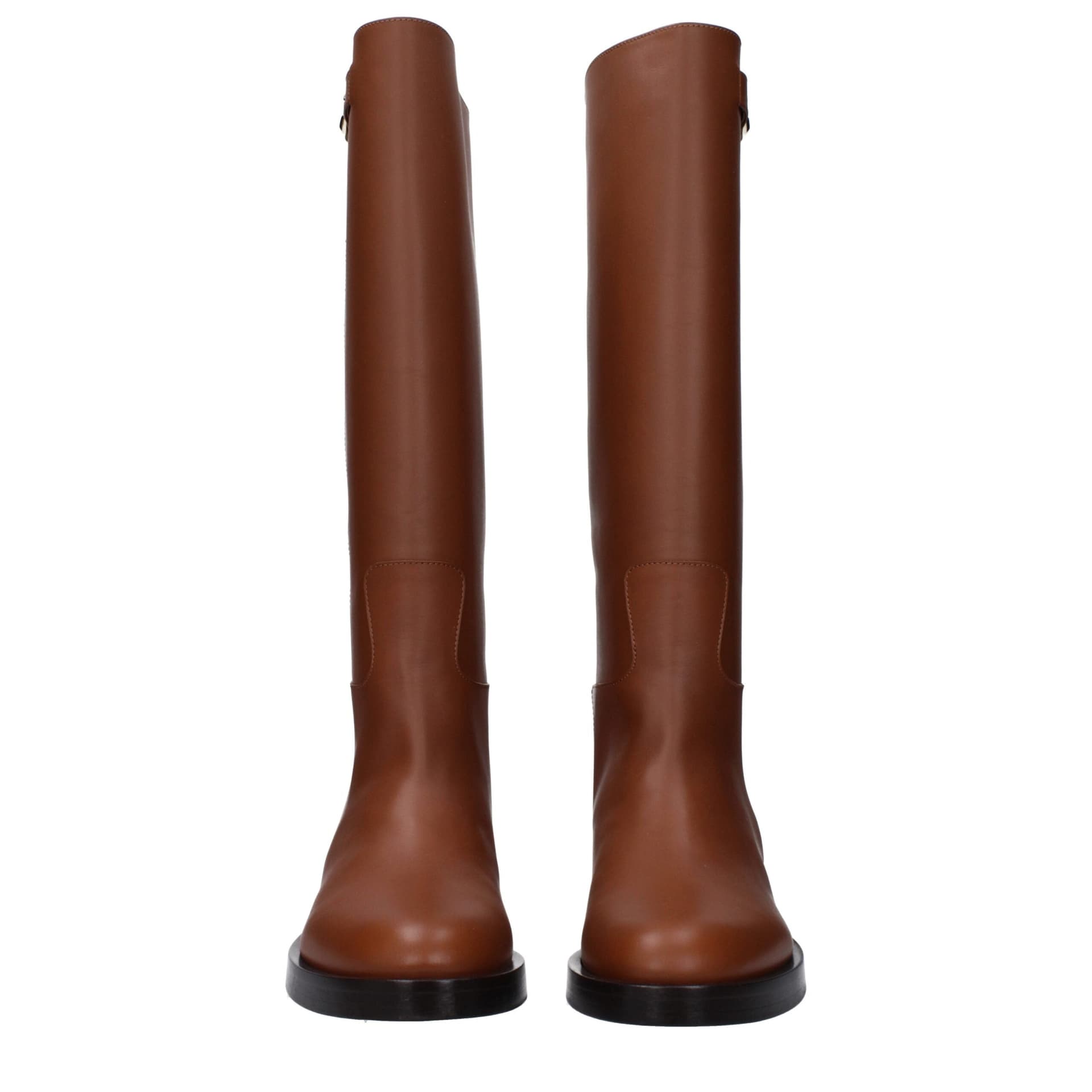 Valentino Garavani Brown Leather Boots - 3