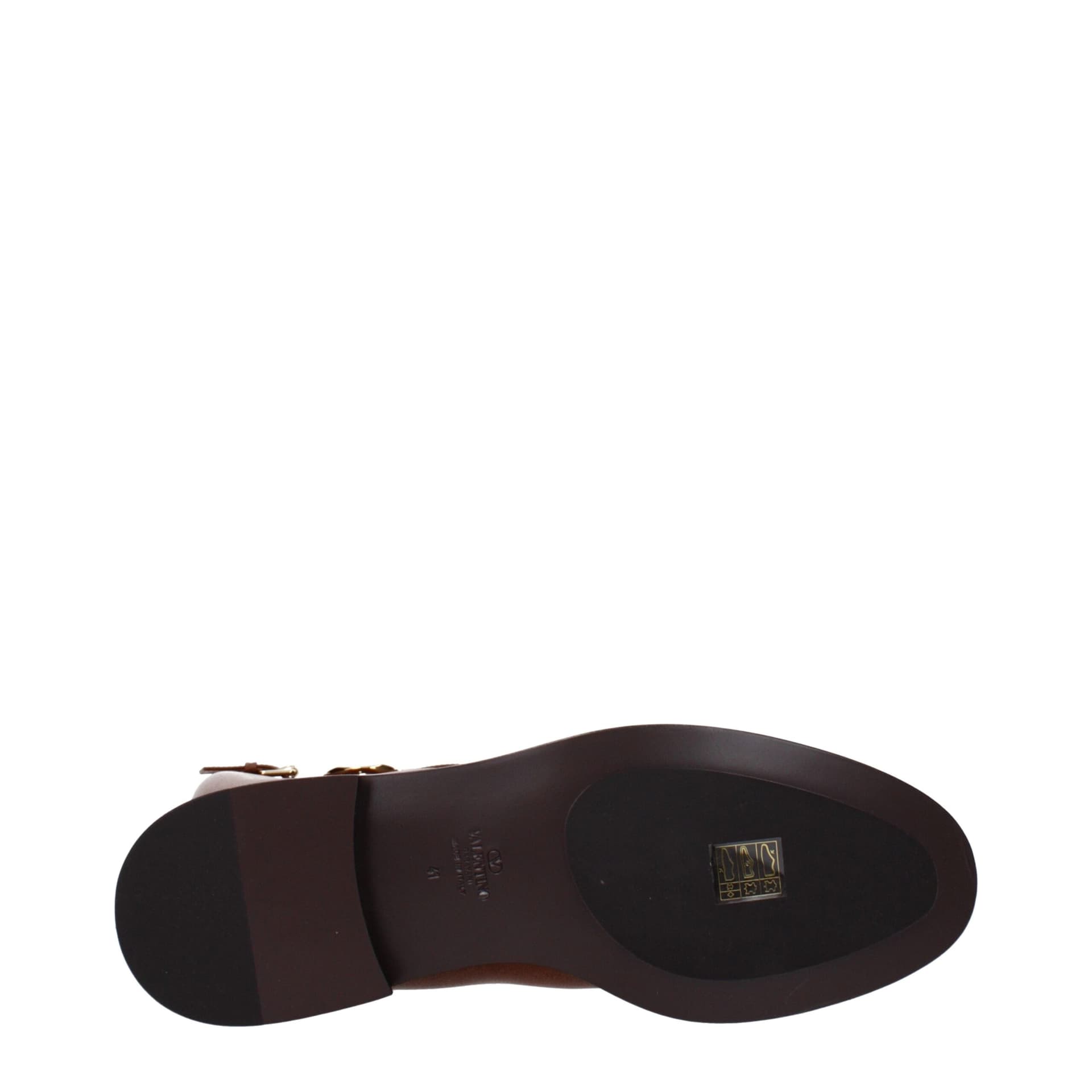 Valentino Garavani Brown Leather Boots - 5