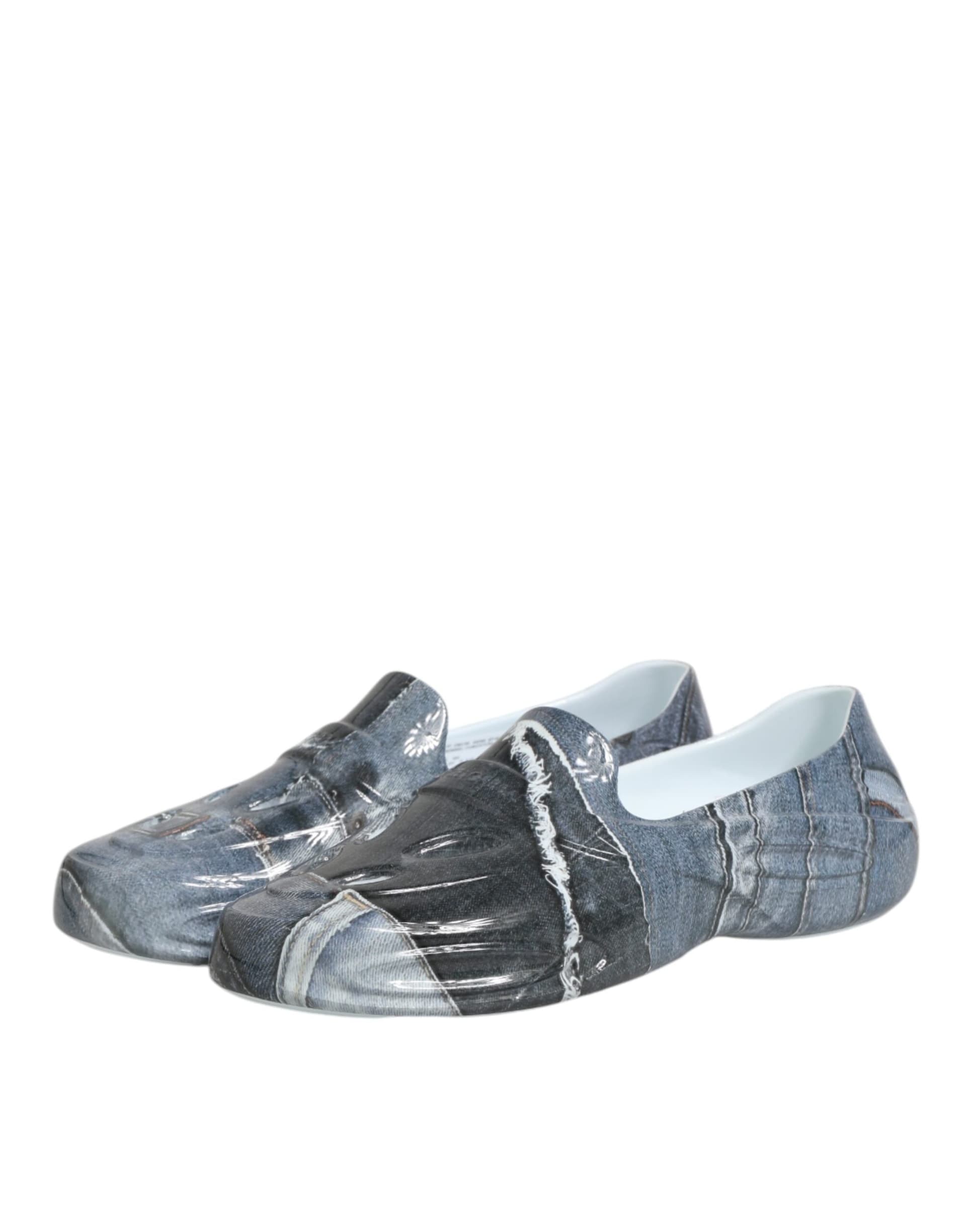 Dolce & Gabbana Multicolor Rubber Men Low Top Sneakers Shoes - 3