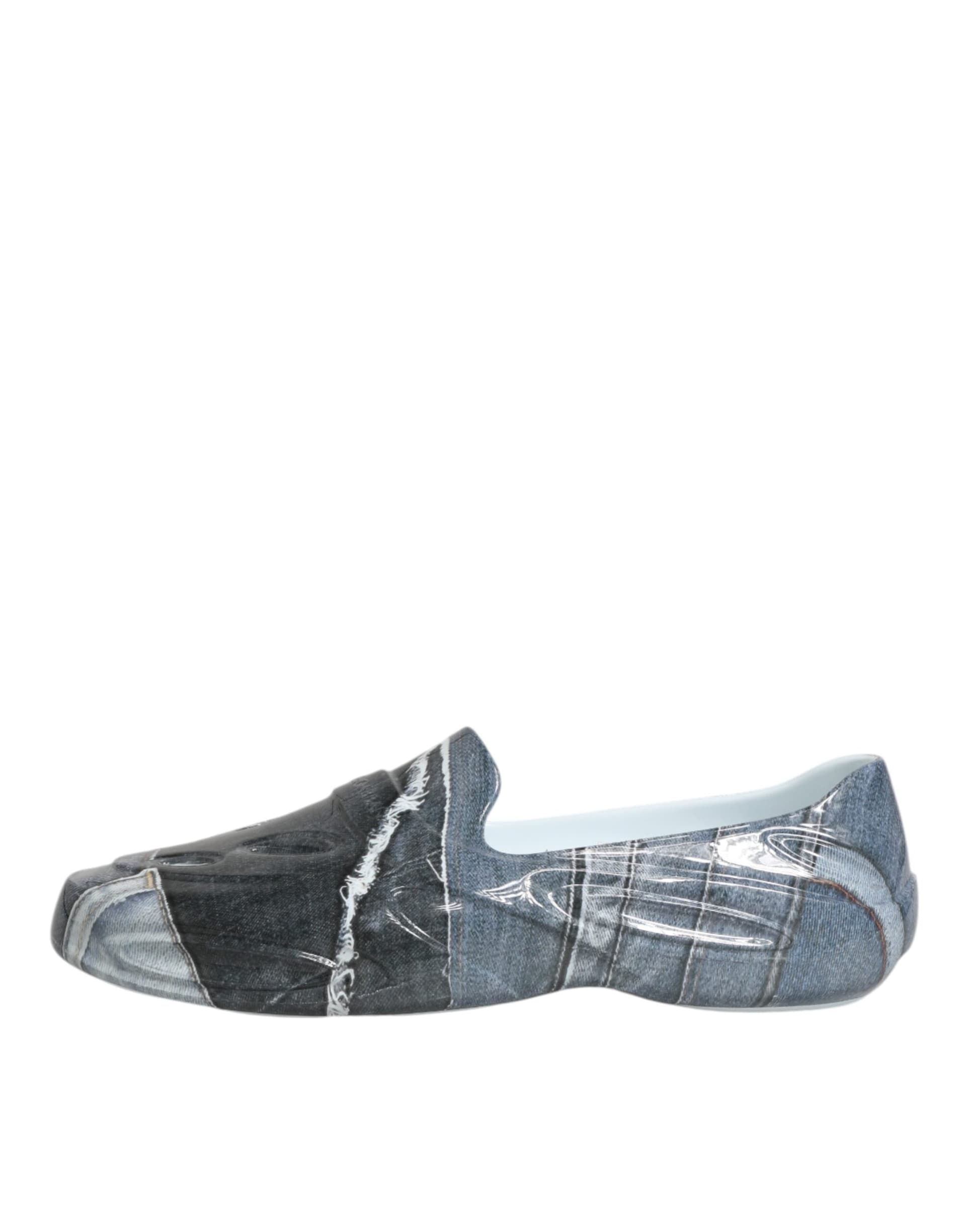 Dolce & Gabbana Multicolor Rubber Men Low Top Sneakers Shoes - 5