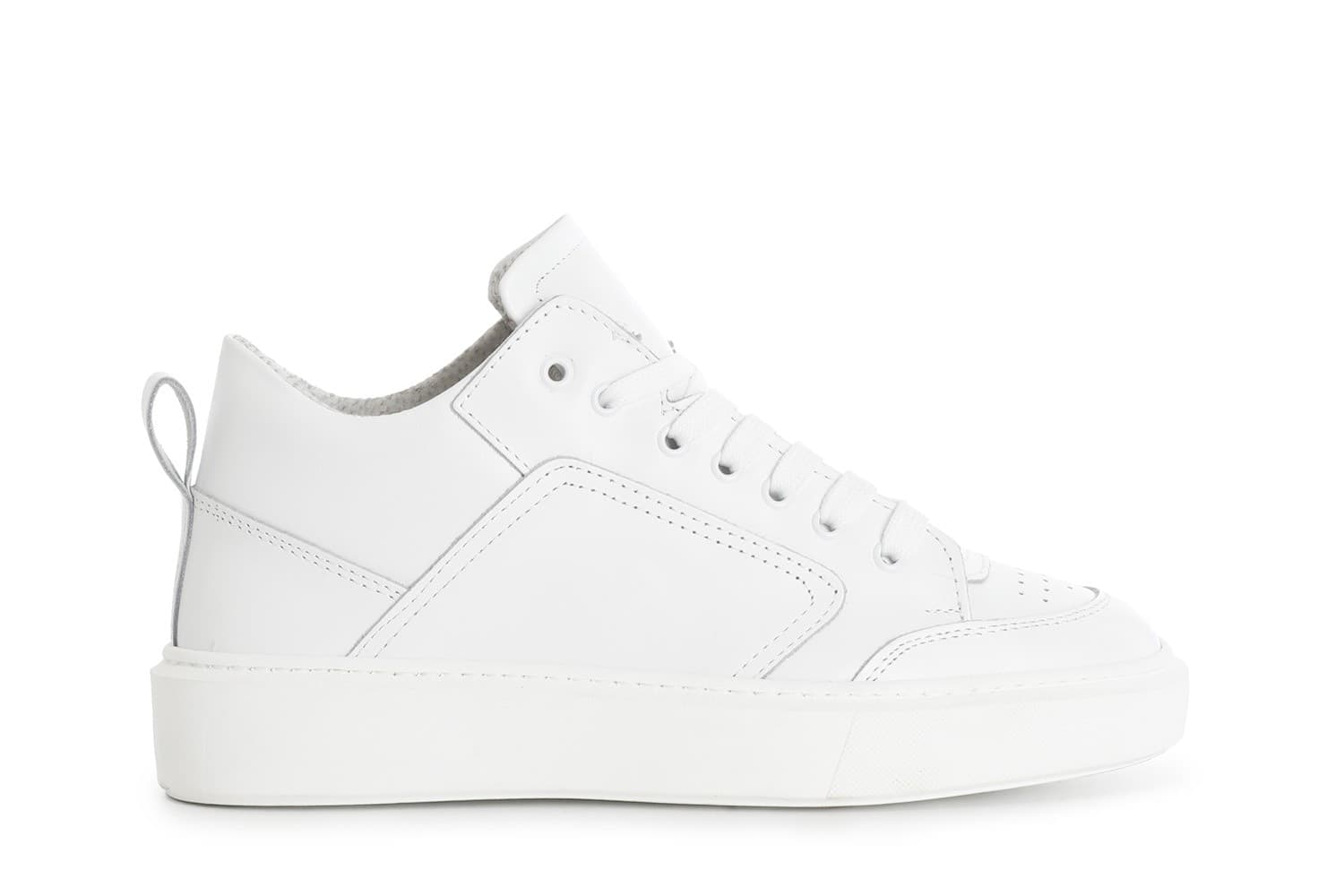 SNEAKERS IN PELLE ALLACCIATA - 3
