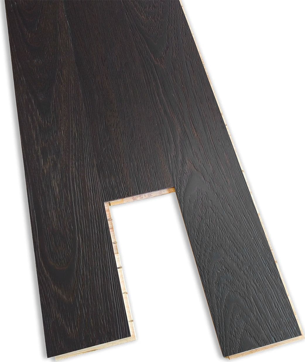 €22,99mq * STOCK GARBELOTTO * Lotto da 20mq di listone prefinito NON BISELLATO spazzolato verniciato satinato ELEGANT WENGE 12x100x980/1360 (3mm nobile) - 2