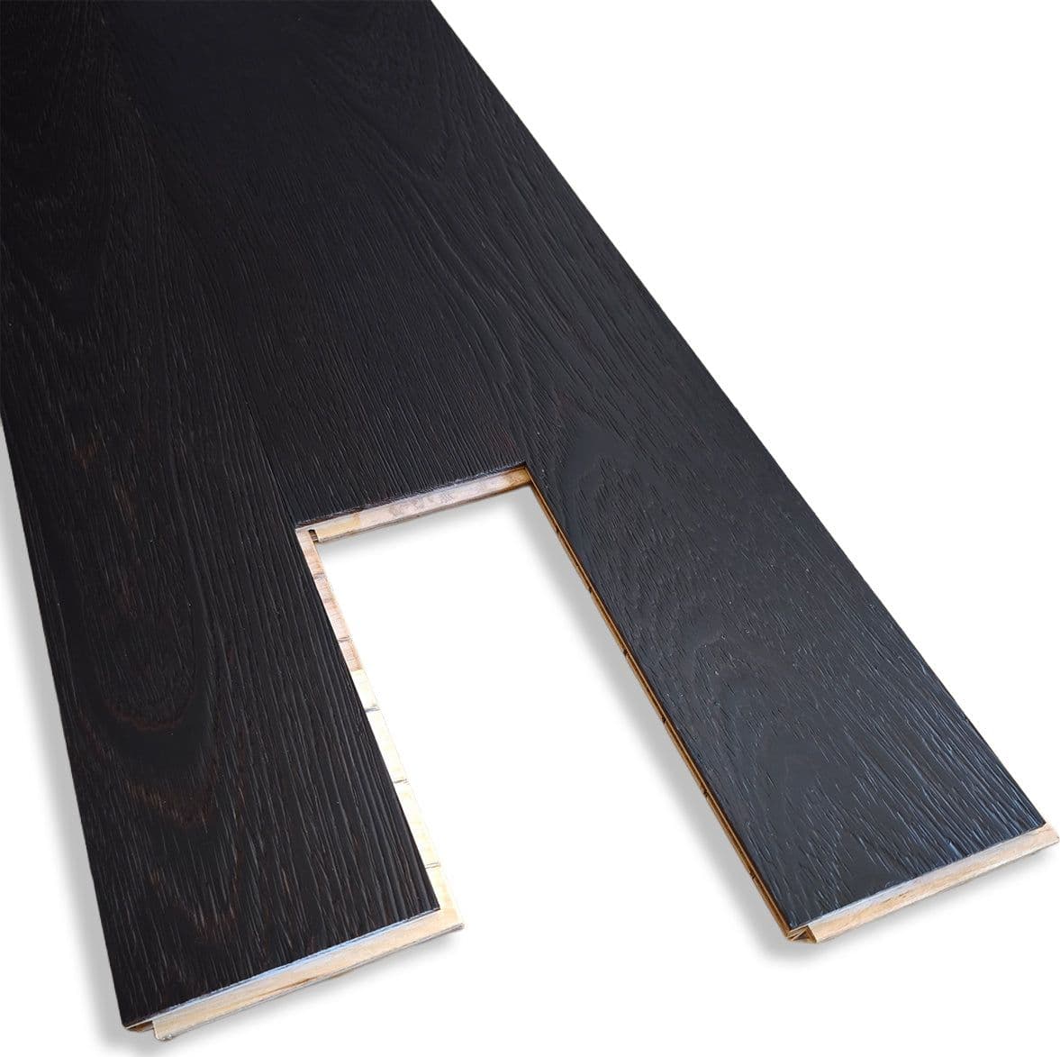 €22,99mq * STOCK GARBELOTTO * Lotto da 20mq di listone prefinito NON BISELLATO spazzolato verniciato satinato ELEGANT WENGE 12x100x980/1360 (3mm nobile) - 5