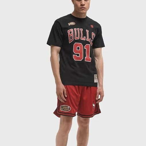 T-shirt Mitchell & Ness Rodman  black - 3