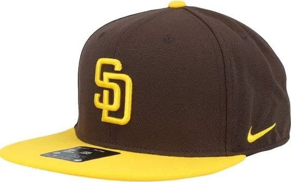 Cap Nike MLB Struc Square SD PADRES Brown