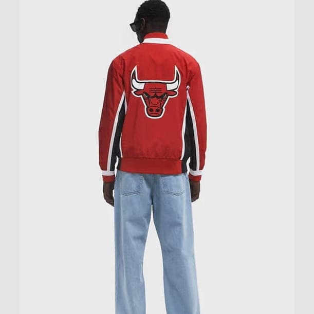 Giacca Mitchell & Ness NBA Authentic Warm Up JKT Bulls 1992 - 3