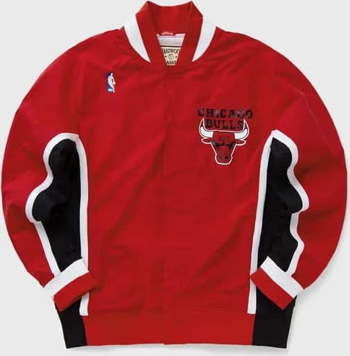 Giacca Mitchell & Ness NBA Authentic Warm Up JKT Bulls 1992 - 4
