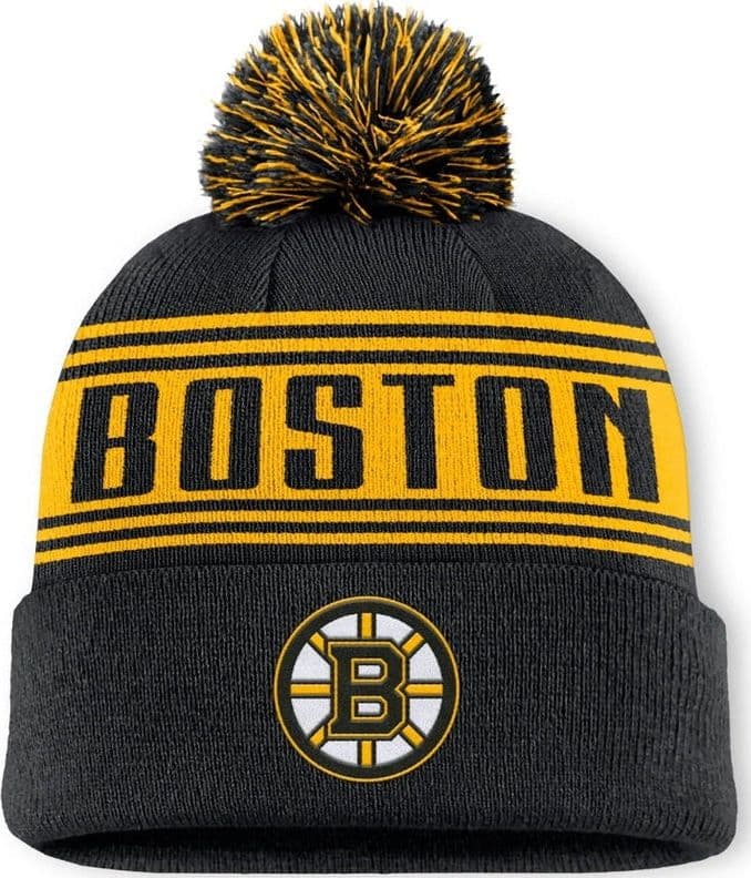 Beanie M&N NHL Pom BOS BRUINS Black - 2