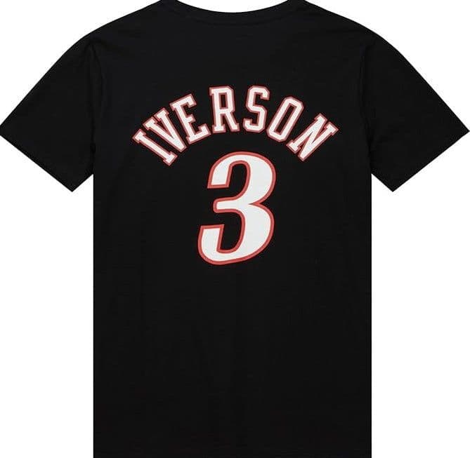T-shirt Mitchell & Ness Iverson Black - 2