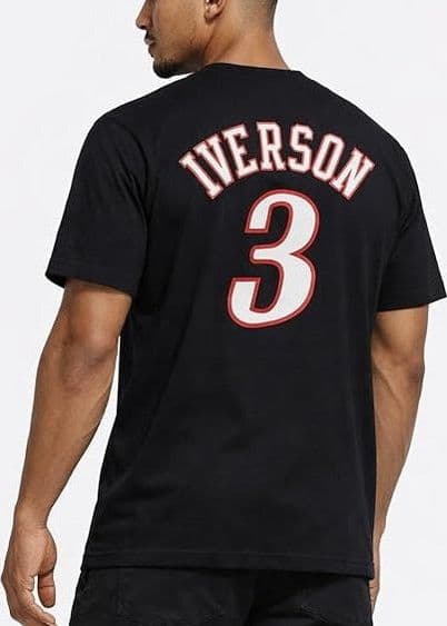 T-shirt Mitchell & Ness Iverson Black - 5