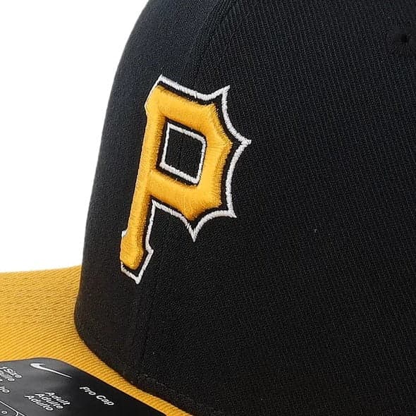 Cap Nike MLB Struc Square PIT PIRATES Black - 3