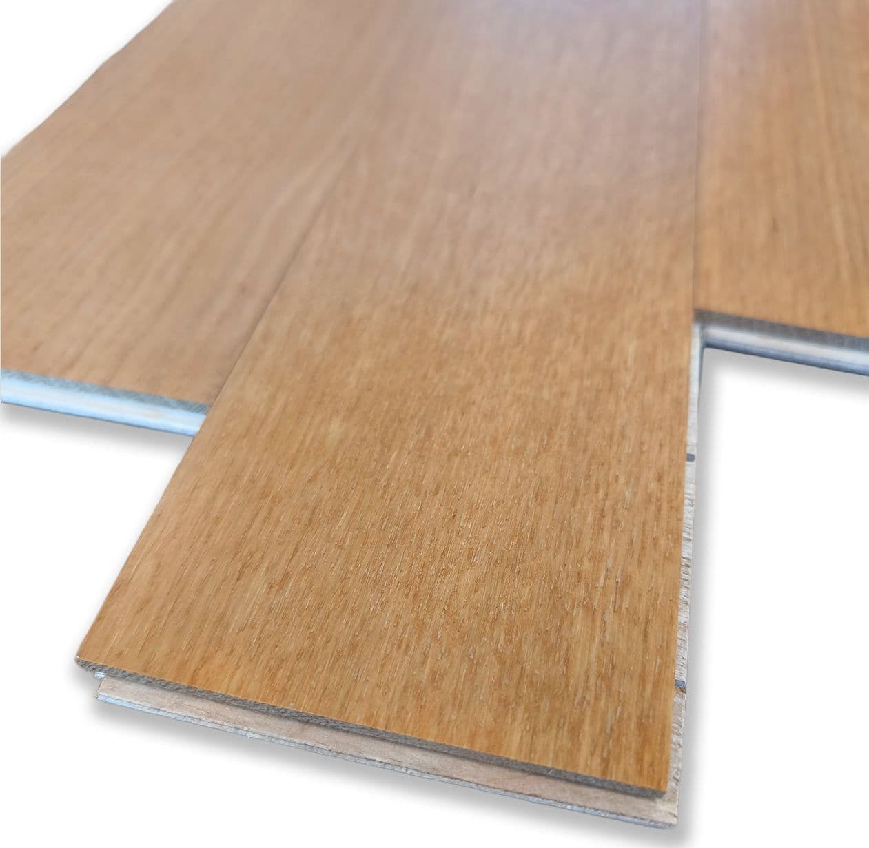 €21,99mq * STOCK GARBELOTTO * Lotto da 17mq di listone prefinito LISCIO verniciato effetto cera ROVERE MIELATO NON BISELLATO 14x90x500/1000 (3mm nobile) - 4