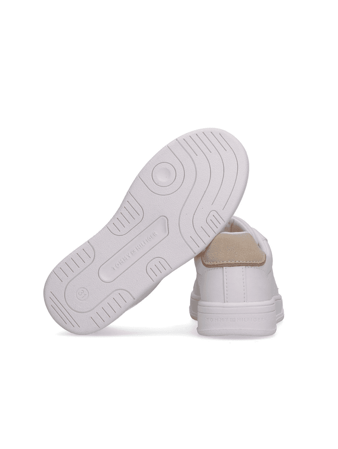 TOMMY HILFIGER KIDS scarpa bambino bianco-beige - 4