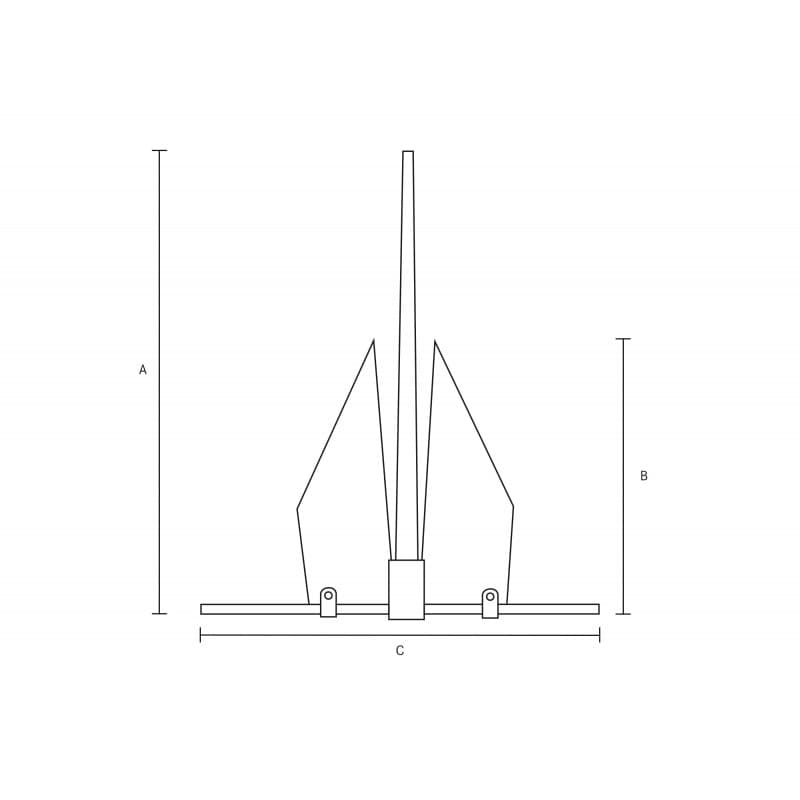 ANCORA FORTRESS FX-7 - 1,8 KG - 22
