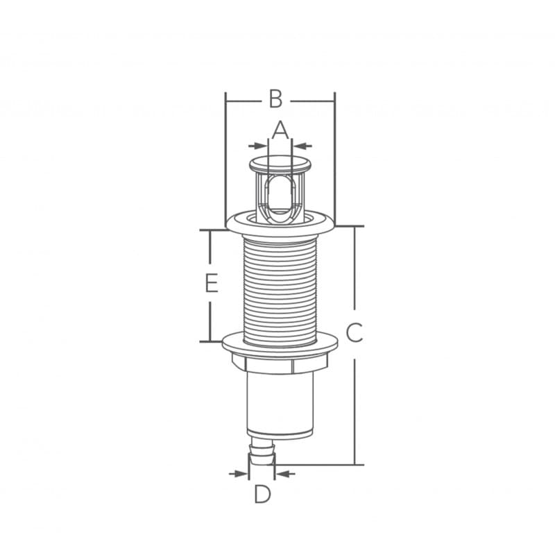 ATTACCO TRAINO SCI INOX - 2