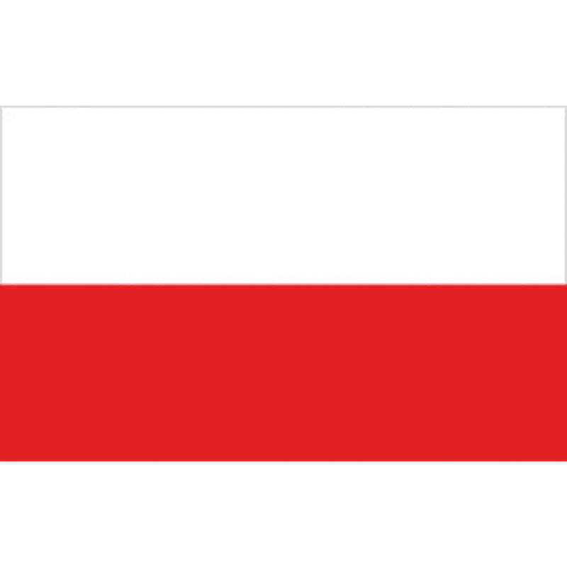 BANDIERA POLONIA CM.20X30 - 2