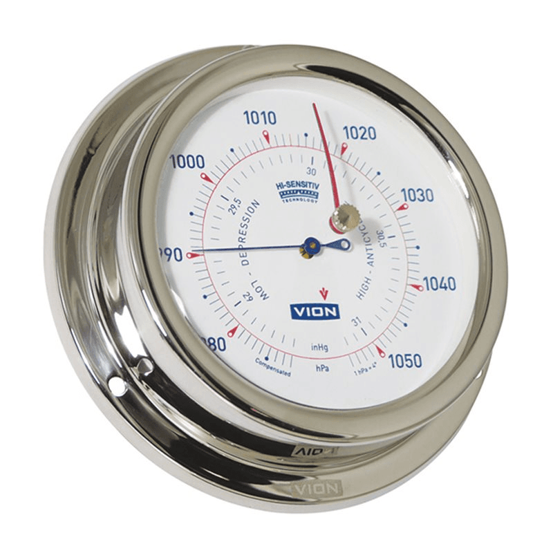 BAROMETRO INOX Ø MM.127 - 2