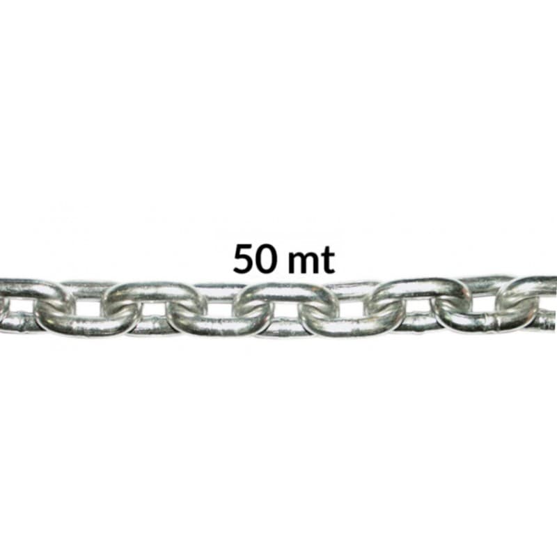 CATENA INOX CALIBRATA Ø MM.6 MT 50 - 5