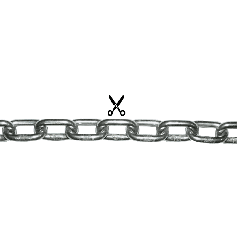 CATENA INOX GENOVESE Ø MM.3 - 7