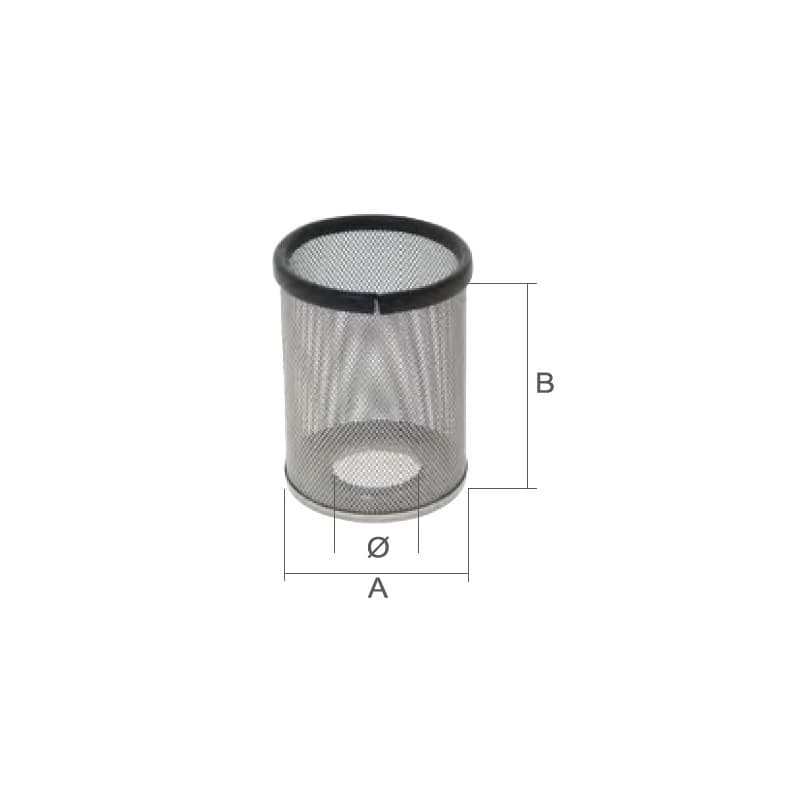 CESTELLO ACCIAIO INOX Ø MM.35 - 6