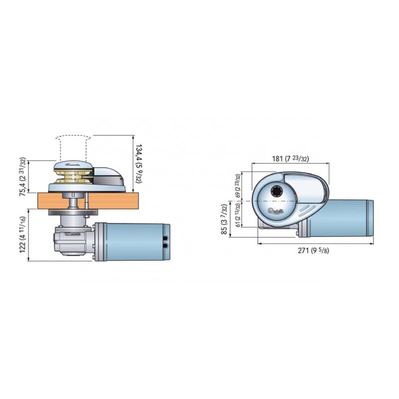 CL1 S/CAMPANA 500W 12V B.6 - 2