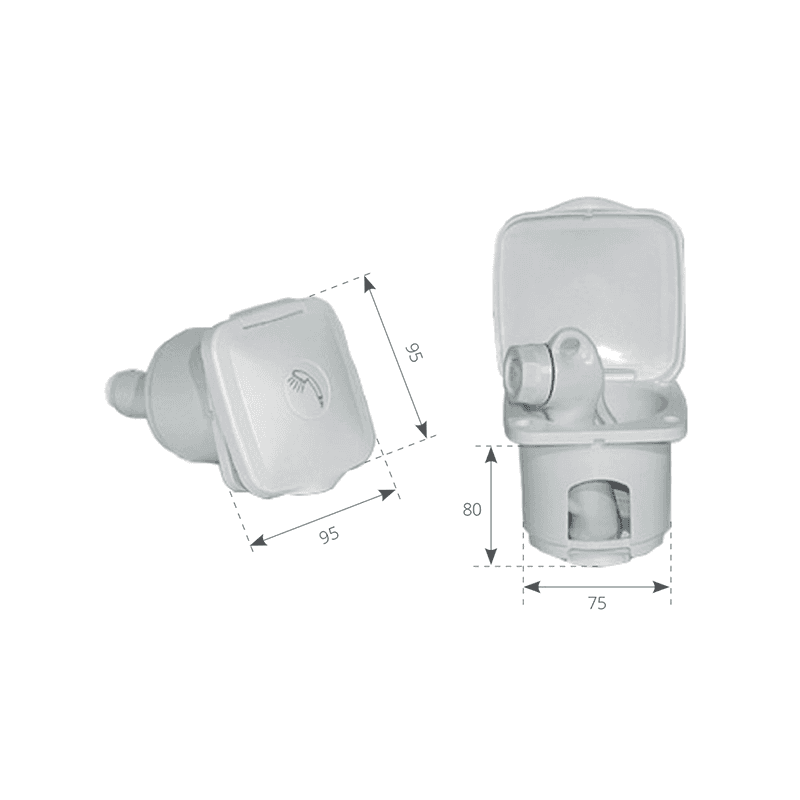 CONTENITORE DOCCIA - 2