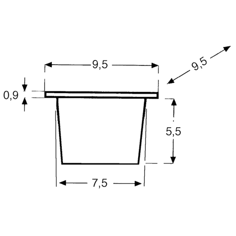 CONTENITORE PER MISCELATORE - 4